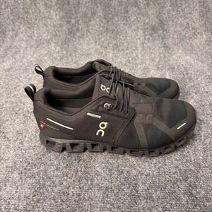Women's On Cloud Waterproof Running Shoes Black 10.5 All Black Athletic